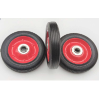 ราคา ล้อ อะไหล่ล้อรถเข็น อะไหล่ล้อ ล้อรถเข็น TM เส้นผ่าศูนย์กลาง 6 นิ้ว รูแกน 16 และ 20 mm ราคาต่อ 1 ล้อ (12399015450)