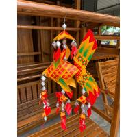 ราคา ปลาตะเพียนสานใบลาน โมบายปลาตะเพียน สีสันสวยงามสะดุดตา เด็กดูได้ผู้ใหญ่ดูดี (15013111395)