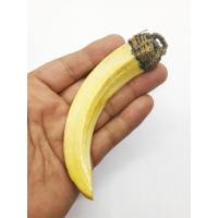 ราคา เขี้ยวหมูตัน เขี้ยวหมูป่า ขนาดประมาณ 4 8 นิ้ว ถักเชือกล้อม Toned pigs tusk wild boars tusk about 4 8 inches in size wrapped around a rope (10676447608)