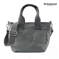 ราคา St Andrews กระเป๋าถือพร้อมสายสะพายยาว รุ่น Maya สีเทาอมเขียว (18685885460)