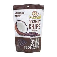 ราคา มะพร้าวอบกรอบ มะพร้าวอบแห้ง มะพร้าวแก้ว มะพร้าวกรอบ Crispconut Coconut chips รสช็อกโกแลต Chocolate Flavour พร้อมส่ง (16402873959)