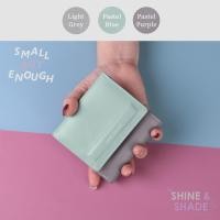 ราคา Louis Montini Shine Shade Women short wallet Genuine leather wallet กระเป๋าสตางค์ผู้หญิง ใบสั้น หนังแท้ WL52 (3927014717)