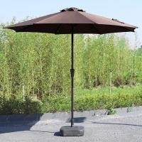 ราคา lazada ราคาต่ำสุด เส้นผ่าศูนย์กลาง 2 7M ร่มกันแดดกลางแจ้ง ร่มแสงอาทิตย์ เขย่าคันโยกคันโยก เสากลางแจ้งกลางแจ้งกลางแจ้ง ซุ้มขายอาหารของร้านกาแฟ ไม่มีฐาน (18344547703)