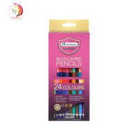 ราคา สีไม้ Master Art มาสเตอร์อาร์ต รุ่น 24 สี 2 หัว 1 กล่อง (18360289795)