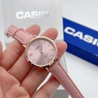 ราคา นาฬิกา Casio นาฬิกาข้อมือ แฟชั่น นาฬิกา ผญ สายหนัง หน้าปัดชมพู่ สวยมาก สีหวานราคาถูก พร้อมส่ง แถมถ่าน (11702402303)