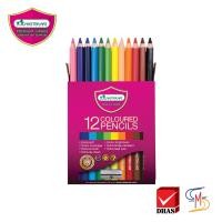 ราคา Master Art มาสเตอร์อาร์ต สีไม้ ดินสอสี แท่งสั้น 12 สี (11695130885)
