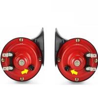 ราคา แตรลมมอเตอร์ไซค์ไฟฟ้า12Vแตรลม300 DB แตรลมรถบรรทุกตกแต่งรถยนต์ (13975557765)