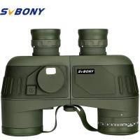 ราคา SVBONY SV27 กล้องส่องทางไกลทางทหาร Long Range 7x50 with Rangefinder Waterproof with Bak4 Porro Prism and Compass Marine High Clarity Telescope for Boating and Sea Adventure 50km (964350959)