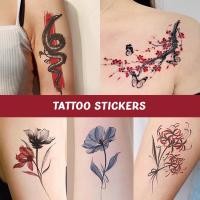 ราคา พร้อมส่ง TATTOO Q211 856 แทททูสติ๊กเกอร์ 1 ชุด มี 10 ลาย สไตล์เกาหลี tattoo sticker สติ๊กเกอร์ แทททูมินิมอล แทททู แทททูรอยสัก tattoo (18357843354)