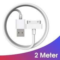 ราคา Fonken สาย USB ชาร์จเร็ว30พินอินเทอร์เฟชสำหรับ iPhone 4 4S 3GS สำหรับ iPad 3 2 1 I Pod สายชาร์จซิงค์ข้อมูลอะแดปเตอร์สาย (14796846475)