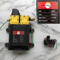 ราคา มอเตอร์ปั้มพ่นยา12 บาร์ ไกล 12 เมตร ของแท้ตรงมีโลโก้ เจ้าพระยาเท่านั้น แถมฟรี วอลุ่ม (210649725)