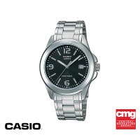ราคา CASIO นาฬิกาข้อมือ CASIO รุ่น MTP 1215A 1ADF วัสดุสเตนเลสสตีล สีดำ (618088195)