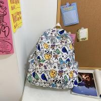 ราคา AMILA น่ารัก Graffiti บุคลิกภาพ Niche กระเป๋านักเรียนหญิงญี่ปุ่น Harajuku Ins High School กระเป๋าเป้สะพายหลังขนาดใหญ่นักศึกษากระเป๋าเป้สะพายหลัง (17862447080)