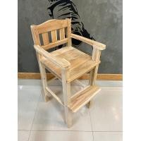 ราคา เก้าอี้บาร์เด็ก พักเท้า งานดิบ ขนาด 35 35 90 เก้าอี้เด็ก บาร์ เก้าอี้ไม้ เก้าอี้ไม้สัก เวียงสักงาม TT shop แพร่ (9542350247)