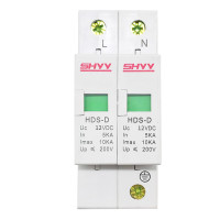 ราคา ไฟฟ้าโซลาร์เซลล์อุปกรณ์ป้องกันไฟกระชาก DC ป้องกันฟ้าผ่าอุปกรณ์ป้องกันฟ้าผ่า 12 โวลต์ 24 โวลต์ 48 โวลต์ DC SPD (3066480135)