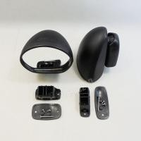 ราคา พร้อมส่ง กระจกมองข้างรถยนต์เรโทร retro คลาสสิค clic หลังเต่า หัวกระสน แต่งรถเก่า โบราณ ทุกรุ่น เรโทร 1 คู่ สีดำ (16616698991)