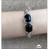 ราคา กำไลข้อมือผู้หญิง กำไลข้อมือคู่นิลหัวใจ กำไรนิลกาฬเหลี่ยมคู่ กำไลเงินนิลสามกษัตริย์ เลสข้อมือแท้ (7409916933)