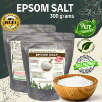 ราคา EPSOM SALT Hydrated Magnesium Sulphate Rechaka Namak HIGH QUALITY FOOD GRADE 300 grams (7425499596)