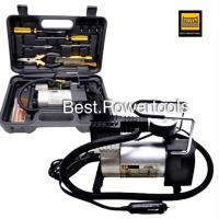ราคา BONCHI ปั๊มลมมินิ 12V ขนาด 120PSI ปั๊มลมรถยนต์ ปั๊มลมไฟฟ้า ปั๊มเติมลมยาง แบบพกพา MINI AIR COMPRESSOR (2305090062)