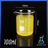 ราคา บีกเกอร์ บีกเกอร์แก้ว Glass Beaker Borosilicate Glass 5ml 10ml 25ml 50ml 100ml 250ml 400ml 500ml 600ml and 1000ml อุปกรณ์ห้องทดลอง (9512162200)