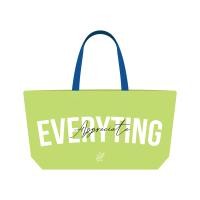 ราคา Birtive Giants Tote กระเป๋าผ้าใบใหญ่ สกรีนลาย ใส่เสื่อโยคะ ใส่ขวดน้ำ ใส่เสื้อผ้าออกกำลังกาย (15790786363)