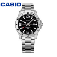 ราคา MC199 นาฬิกาผู้ชาย Casio สายแสตนเลส สีเงิน ของแท้100 รุ่น MTP VD01D 1B ดําเลข MTP VD01D 1E ดําขีด MTP VD01D 2B น้ำเงินเลข MTP VD01D 2E น้ำเงินขีด MTP VD01D 7B ขาวเลข MTP VD01 (8640786486)