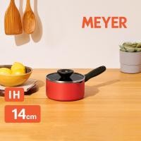 ราคา MEYER Bauhaus Induction หม้อมีด้ามจับ หม้ออุ่นนม ขนาด 14 ซม 0 9 ลิตร พร้อมฝา Milk pan 14200 TE12 (15604308854)
