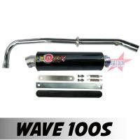 ราคา ท่อสูตร WAVE 100S ท่อสูตรเวฟ ท่อแต่ง เวฟ ท่อ โมวิค MOVIC X ทรง ENDURANCE มี มอก คอท่อชุบโครเมี่ยมอย่างดี ปลาย แค้มรัดท่อพร้อมอุปกรณ์ติดตั้ง (1296018839)