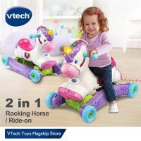 ราคา VTech 2 in 1 Rocking Horse Ride On Toys Prance and Rock Learning Unicorn Baby Toys Girls Boys Kids Toys 1 Years 2 Years 3 Years Toddler Sports Toys Rocker Pony (14597640919)