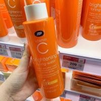ราคา BOOTS VITAMIN C บู๊ทส์ วิตามิน ซี ไบรท์เทนนิ่ง โทนนิ่ง วอเตอร์ 400มล (8450132298)