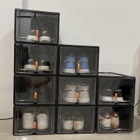 ราคา แพ็ค 1 ใบ กล่องพลาสติกใส กล่องรองเท้าพลาสติก กล่องจัดเก็บรองเท้า กล่องรองเท้าสีใส กล่องพลาสติก กล่องใส่รองเท้าแบบแข็ง (10305694961)