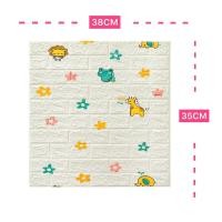 ราคา วอลเปเปอร์ วอลเปเปอร์ผนัง3มิติ wallpaper3d ลายโดเรม่อน ลายคิตตี้ วอลเปเปอร์ลายการ์ตูน ลายอิฐ 3 มิติ DIY ติดผนัง กันน้ำ กันร้อน กันกระแทก (11822546337)