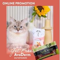ราคา อาหารแมว ชนิดเปียก ร็องร็อง รสไก่และแซลมอนในซุปผัก โหล 12 ซอง ฟรี Avoderm Sample Size ต่อ Order (16403731611)