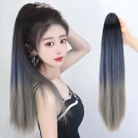 ราคา พร้อมส่งจากไทย แฮร์พีชทูโทน ยาว 50 ซม แฮร์พีชผมตรง แฮร์พีชไล่สี แฮร์พีชกิ๊บ แฮร์พีชเสริมผมหนา วิกผมทูโทน วิกผมตรงยาว วิกผมไล่สี สวย ใส่สบาย รับประกันสินค้า (17449611037)