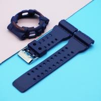 ราคา คลังสินค้าพร้อม สายคล้องนาฬิกาข้อมือซิลิโคนสีดำสำหรับ Casio G SHOCK ผู้ชาย GA 110 GA100 GA120 GA 140 GA150 GD 120 100 110 GLS 100 110 120ชุดซิลิโคนเครื่องมือต่อพ่วง (9659038916)