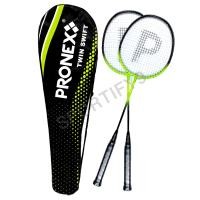 ราคา พร้อมส่ง รุ่นใหม่ ไม้แบด ไม้แบดมินตัน PRONEX รุ่น TWIN SWIFT PN 33 แพ็กคู่ ลูก กระเป๋าสะพาย (16739918052)
