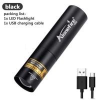 ราคา AloneFire SV66ซูมมินิ365nm UV ไฟฉายอัลตราไวโอเลต USB ชาร์จแบบพกพา UV เครื่องตรวจจับเงินไฟฉาย LED (16143676743)