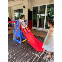 ราคา LookmeeShop สไลเดอร์ ชิงช้า แป้นบาส พลาสติกเกรด A RED Blue สีแดง น้ำเงิน รุ่นใหญ่และแข็งแรงที่สุด บันได4ขั้น (14723806340)