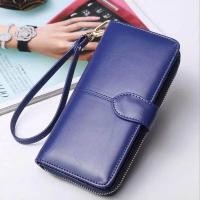 ราคา พร้อมส่ง Korea กระเป๋าสตางค์ใบยาว กระเป๋าเงินผู้หญิง กระเป๋าสตางค์ ผู้หญิง รุ่น N0 88 สีดำ (15131418435)