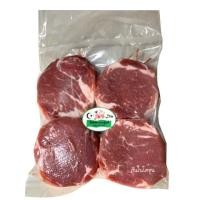 ราคา สันใน สเต็ก โคขุน เนื้อโคขุนสด เนื้อโคขุนหมัก เนื้อโคขุนย่าง เนื้อสด น้ำหนักสุทธิ 1 Kg 4 5 ชิ้น รวมค่าจัดส่ง حلال ฮาลาล100 อ่านก่อนสั่ง (15945609522)