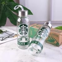 ราคา รับประกัน ส่งจากกรุงเทพ ขวดแก้วใส่น้ำดื่มสตาร์บัค มีสายคล้องมือ กระบอกใส่น้ำ 300 ml (11771668119)