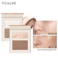 ราคา FOCALLURE 2 Colors Contour ไฮไลท์เตอร์ แป้งเชดดิ้ง พาเลทแต่งหน้าเม็ดสีติดทนนานเป็นธรรมชาติ (8257806881)