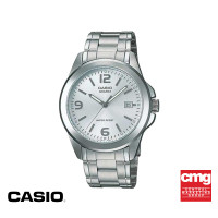 ราคา CASIO นาฬิกาข้อมือ CASIO รุ่น MTP 1215A 7ADF วัสดุสเตนเลสสตีล สีเงิน (526572818)