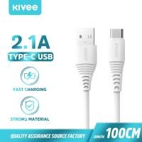 ราคา Kivee สายชาร์จ สายชาร์จเร็ว 100cm 2A Super Fast Charging Cable Type C USB for oppo Samsung Xiaomi Tablet สายชาตร์ซัมซุง vivo แท้ Android Mobile Phone huawei สายชาร์จหัวเวย Charging Cord สายชาต (171764