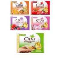 ราคา Citra สบู่ก้อน ซิตร้า สูตรทานาคา ไวท์เทนนิ่ง สครับ 110 กรัม (6465052526)