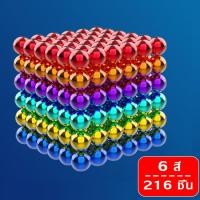 ราคา 64 216 ชิ้น 5 มม สีลูกบอลแม่เหล็ก บัค ลูกบอล ปริศนา ของเล่นเด็ก เกมการศึกษา DIY พร้อมกล่องเหล็ก DIY อุปกรณ์เสริม พร้อมส่ง (16085967125)