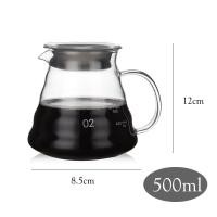 ราคา ชุดดริปกาแฟ ดริปกาแฟ เหยือกดริปกาแฟ แก้วดริปกาแฟ กาดริปกาแฟ ที่ดริปกาแฟ ชุดชงกาแฟ ความโปร่งใสสูง 350ml และ 500ml Coffee glass Pot Set Thejoyful (14467611228)
