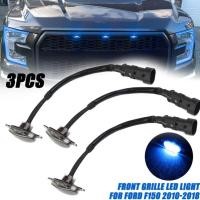 ราคา กระจังหน้า LED หลอดไฟ DRL เลนส์สีฟ้าสำหรับ Ford F150 Raptor 10 18 3x (17694079297)