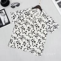 ราคา เสื้อฮาวาย lll Freesize lll IT019 1 เสื้อแขนสั้น ปกฮาวาย ลายดอกเดซี่ รุ่นคลาสสิค ฮิตตลอดกาล เนื้อผ้าไหมอิตาลีอย่างดี (9084676902)