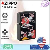 ราคา Zippo Kimono Design Black Matte Windproof Pocket Lighter Zippo 48182 Lighter without Fuel Inside สีดําด้าน ไฟแช็กไม่มีเชื้อเพลิงภายใน (15941720522)